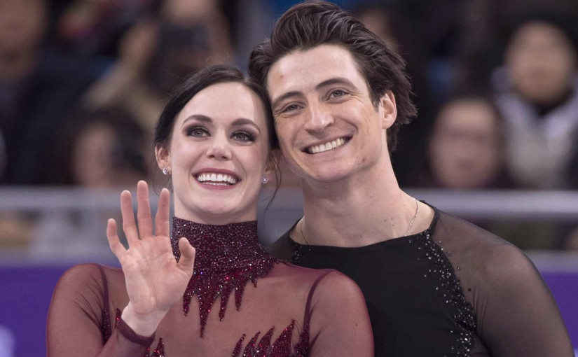 【有片】加拿大冰舞金童玉女  選擇深夜告白