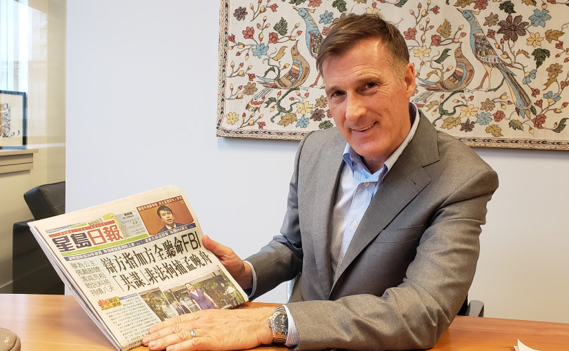 【有片】專訪加拿大人民黨黨領卞聶爾