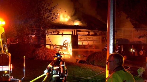 阿波斯福房屋大火 無人受傷