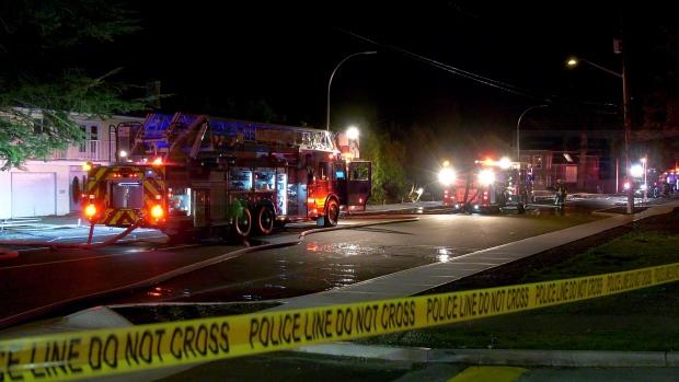 卑詩杜華遜房屋火警 原因有可疑