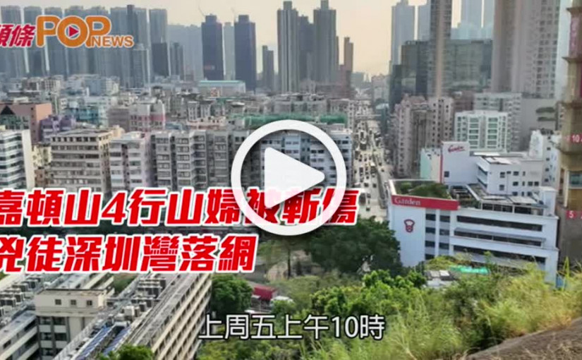 嘉頓山4行山婦被斬傷  兇徒深圳灣落網