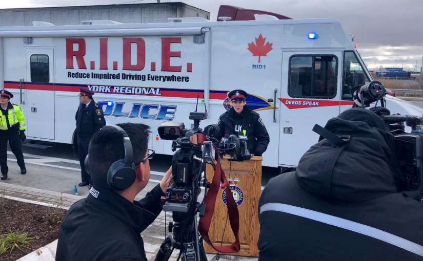 約克區警隊展開每年一度假日醉酒司機打擊行動