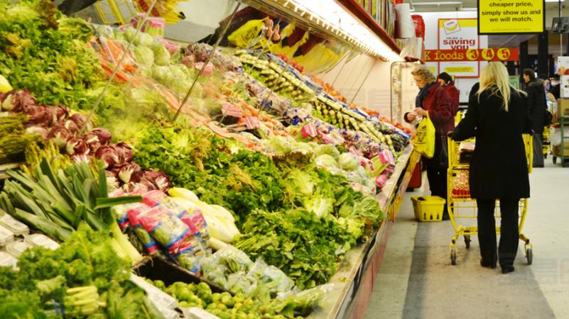 加國10月份通脹1.9％ 新鮮蔬果價格升逾7％