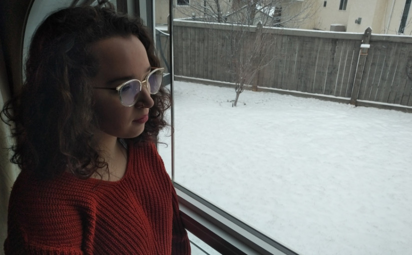 她最怕冬天  愛民頓女孩對「寒冷」過敏