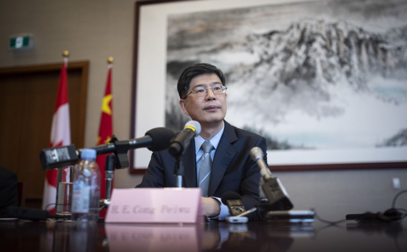中國駐加大使警告   加國別仿美立法制裁港官