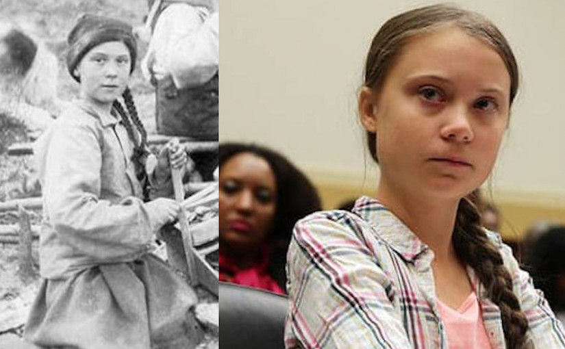 環保少女通貝里是加拿大原住民投胎轉世？