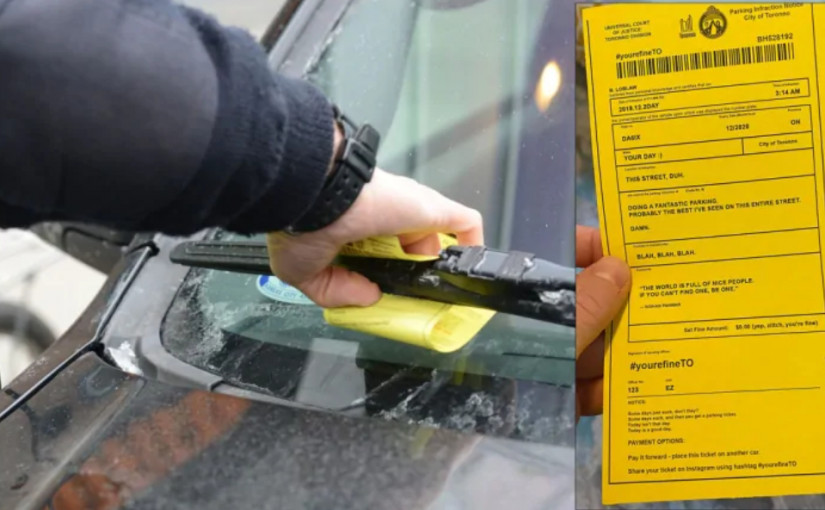 派黃色「假告票」惡作劇 多區車主被整蠱
