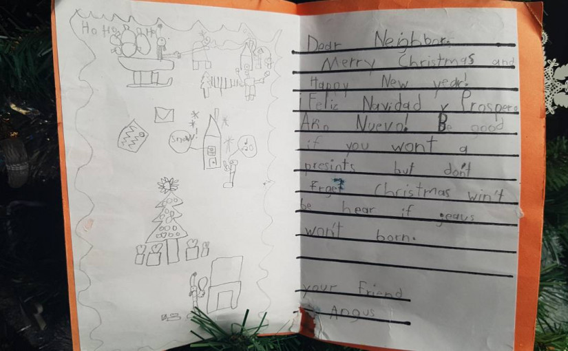 16年前送卡片的小男孩  讓這家人一直惦念著