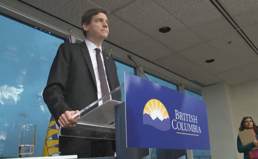 卑詩律政廳長尹大衛凍結ICBC的年度加費申請