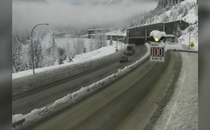 卑詩內陸南部大部分地區道路情況仍然惡劣