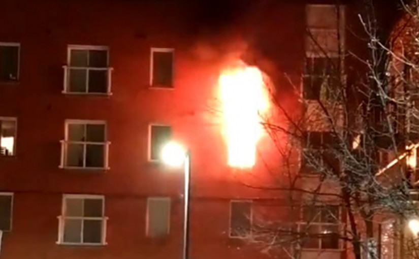 多市東區發生三級火 60餘歲女子吸入濃煙不適