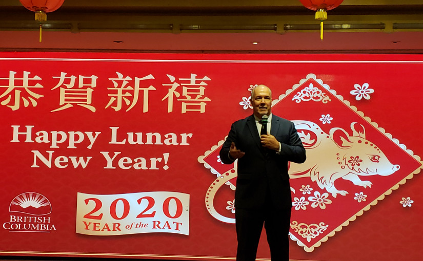 省長賀謹與亞裔社區共慶新年  呼籲省民做好自我防護