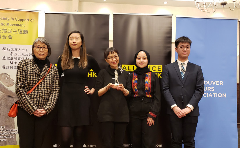 加拿大香港聯盟提出加國五大訴求  籲聯邦拿出行動