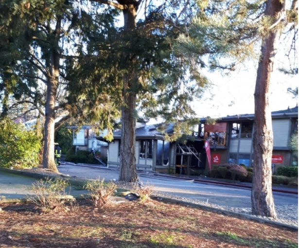 卑詩杜華遜一牙醫辦事處元旦日發生火警