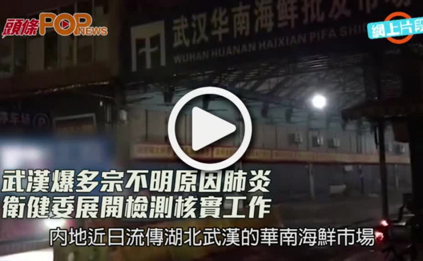武漢爆多宗不明原因肺炎  衛健委展開檢測核實工作