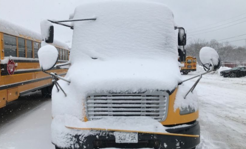 多區校巴停駛 多倫多校巴維持服務
