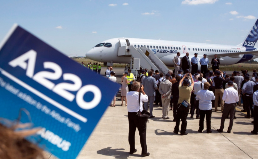 龐巴迪售A220客機餘下權益 正式退出商用飛機市場