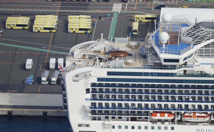 「鑽石公主號」加人確診感染新冠猛增至43人 加拿大撤僑包機周四起飛