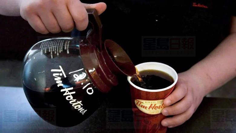 Tim Hortons去年營業額下降1.5％