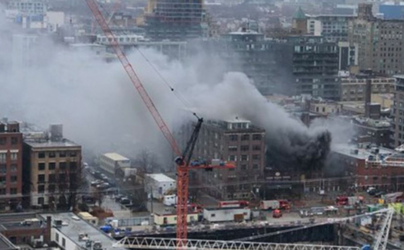 多倫多市中心空置物業發生2級火