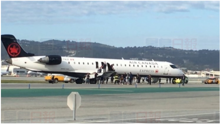 加航前來溫哥華的客機緊急折返三藩市