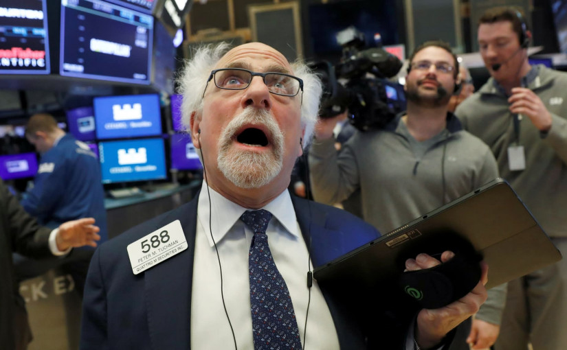 投資人情緒反覆  北美股市再度暴跌