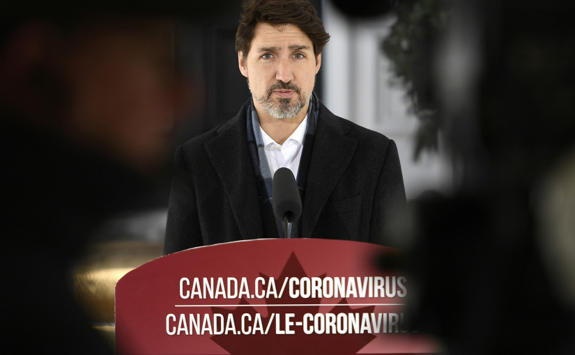杜魯多呼籲國民避免外遊包括探訪鄰居和跨省旅行