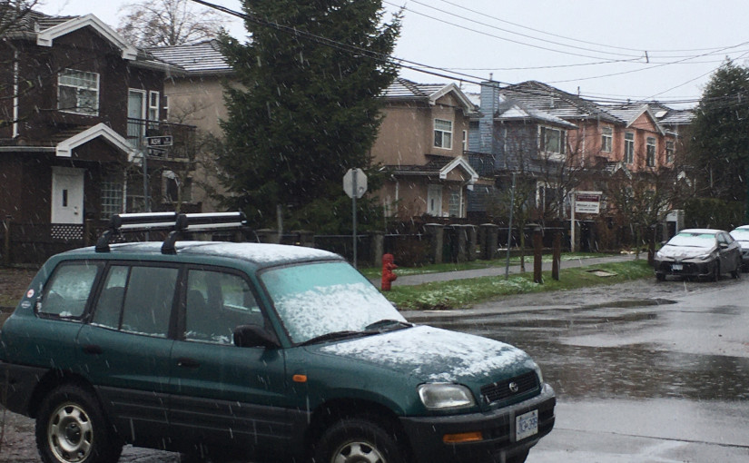 大溫地區本周稍後時間有機會下濕雪