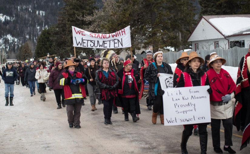 Wet’suwet’en世襲酋長和政府達成臨時協議