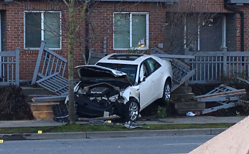 列治文2018年發生116宗涉及行人的交通意外