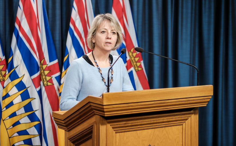 卑詩新冠肺炎新增45至1,336例，死亡增加5人