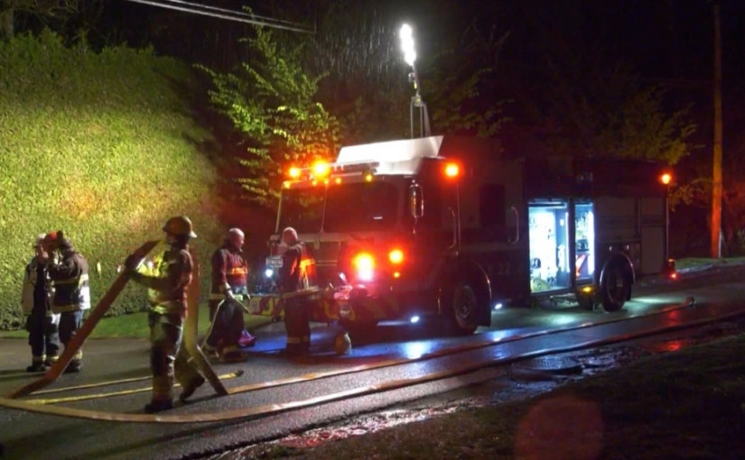 溫哥華樹叢火警 起因有可疑