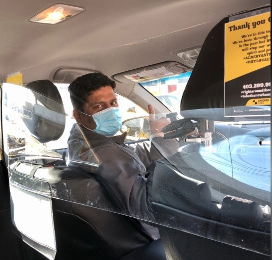 卡城的士將安裝臨時防護罩防止病毒感染