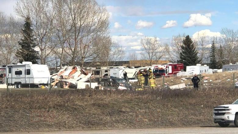 卡城休閒車爆炸 造成一名男子死亡