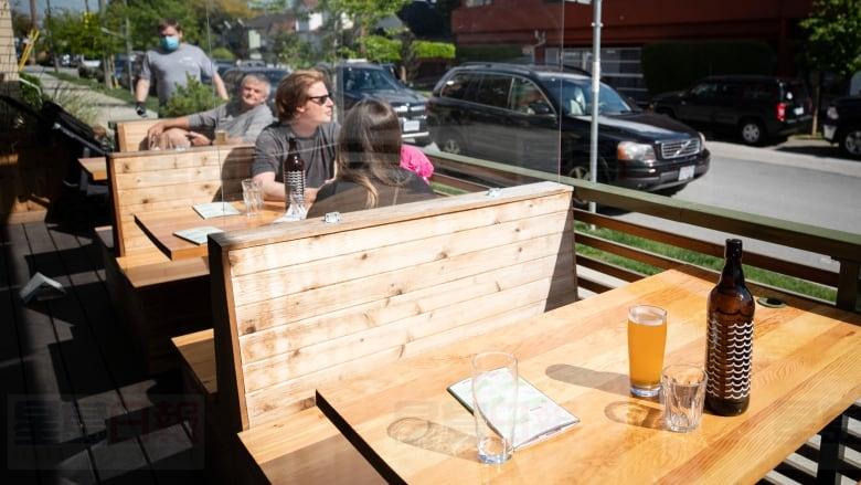 卑詩省臨時容許餐館酒吧等行業擴大露天茶座服務範圍