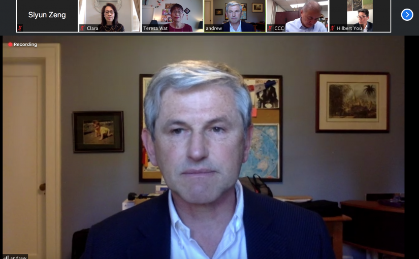 韋勤信與華裔社區代表討論打擊族裔歧視