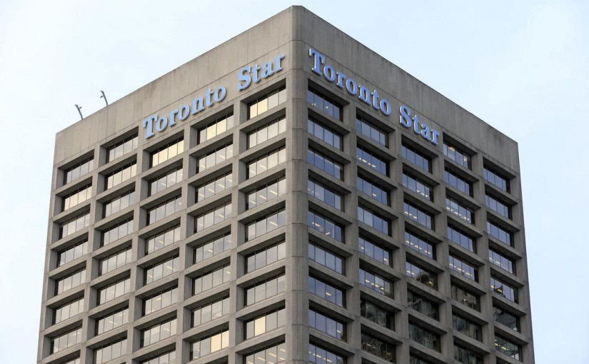 多倫多星報集團5200萬元易手