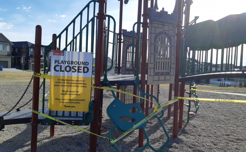 卡城遊樂場仍然關閉 有限制開放操場