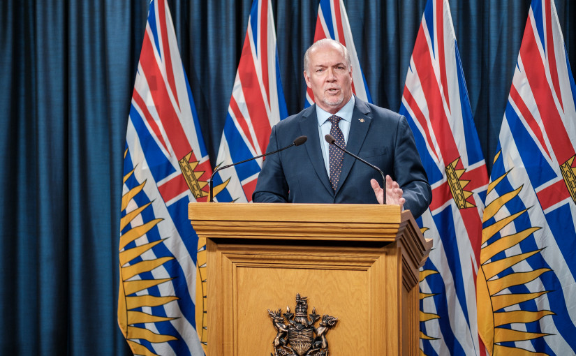 卑詩省長賀謹對疫情大流行期間 發生多宗涉及種族主義的事故發表聲明