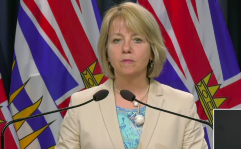 卑詩衛生官提醒民眾：繼續待家裡！現在還在第一階段