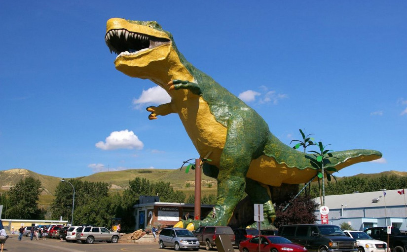 世上最大的亞省恐龍模型將重新粉刷