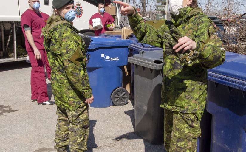 聯邦政府派1350加軍到25間魁省長期護理院協助抗疫