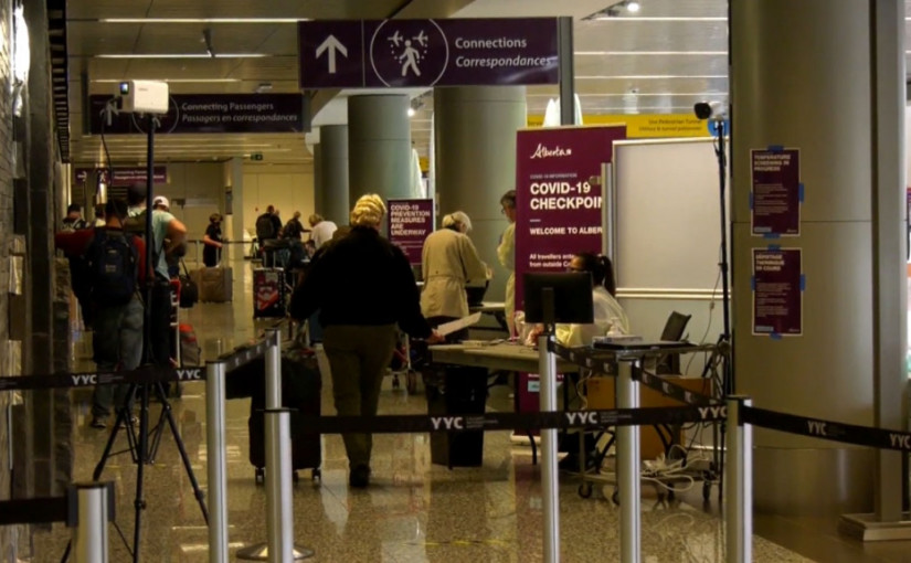 卡城國際機場4月旅客流量下降95％