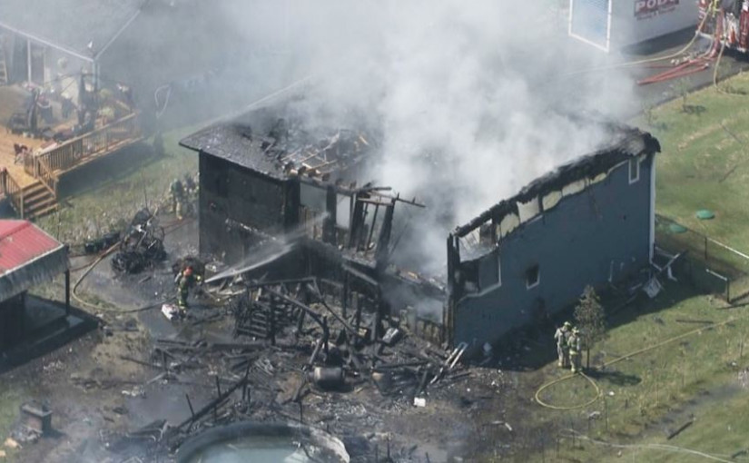 杜咸區獨立屋發生爆炸