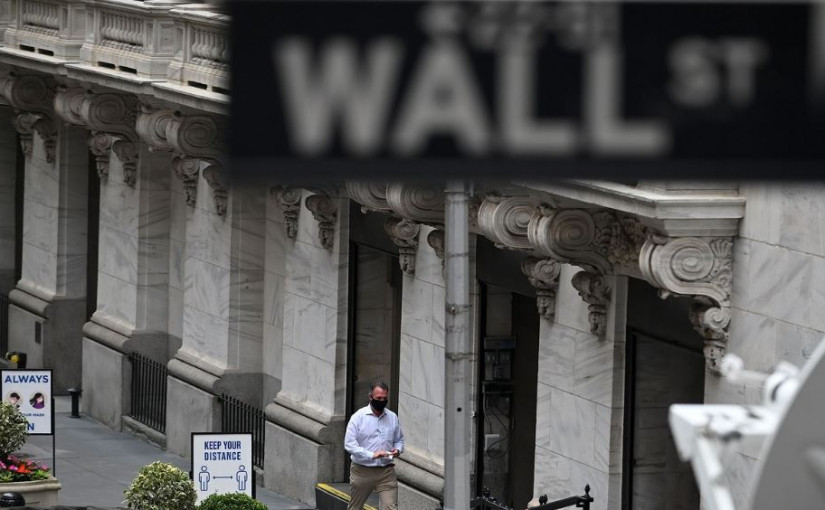 【更新】憂經濟前景與第2波疫情 道指曾挫1900點