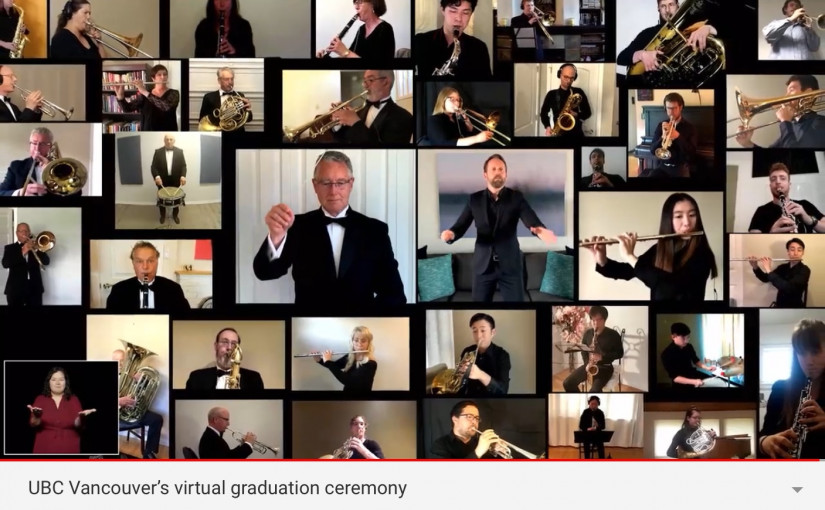 UBC首次舉辦網上虛擬畢業典禮