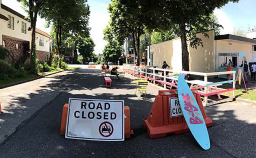 溫哥華市增設4個街口小型廣場