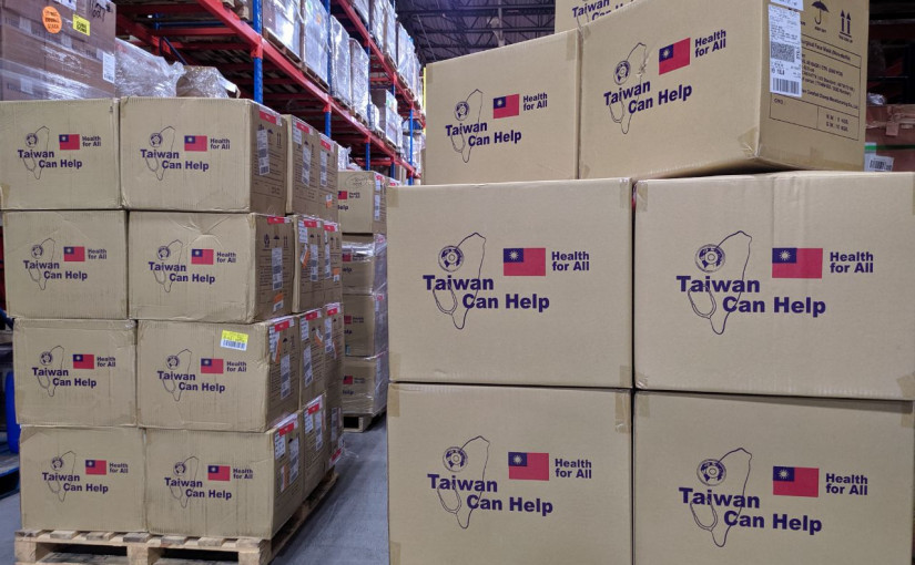 台灣再度捐贈醫療物資給加拿大  台灣駐加代表稱香港局勢令人憂心