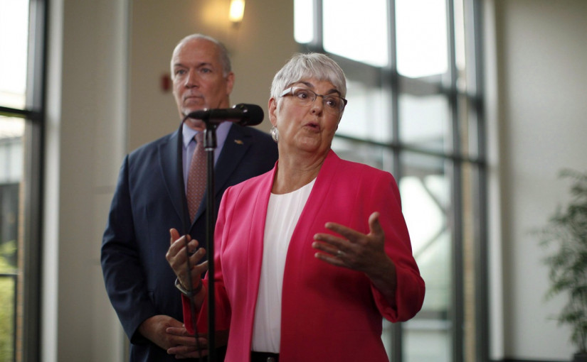 卑詩省府7月14日公布財政更新報告