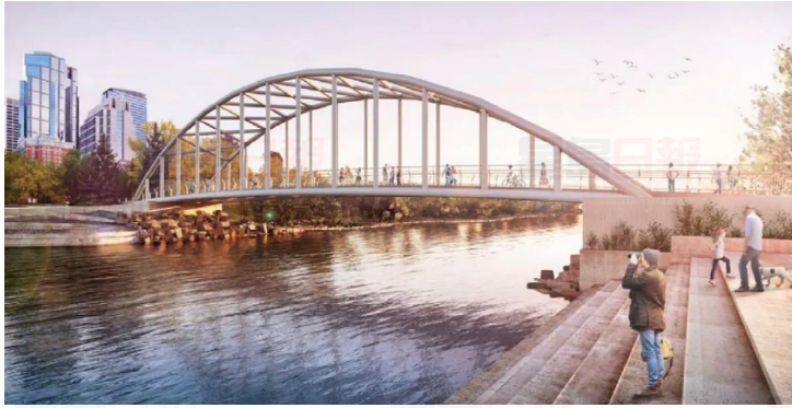 卡城王子島新行人橋設計圖公開